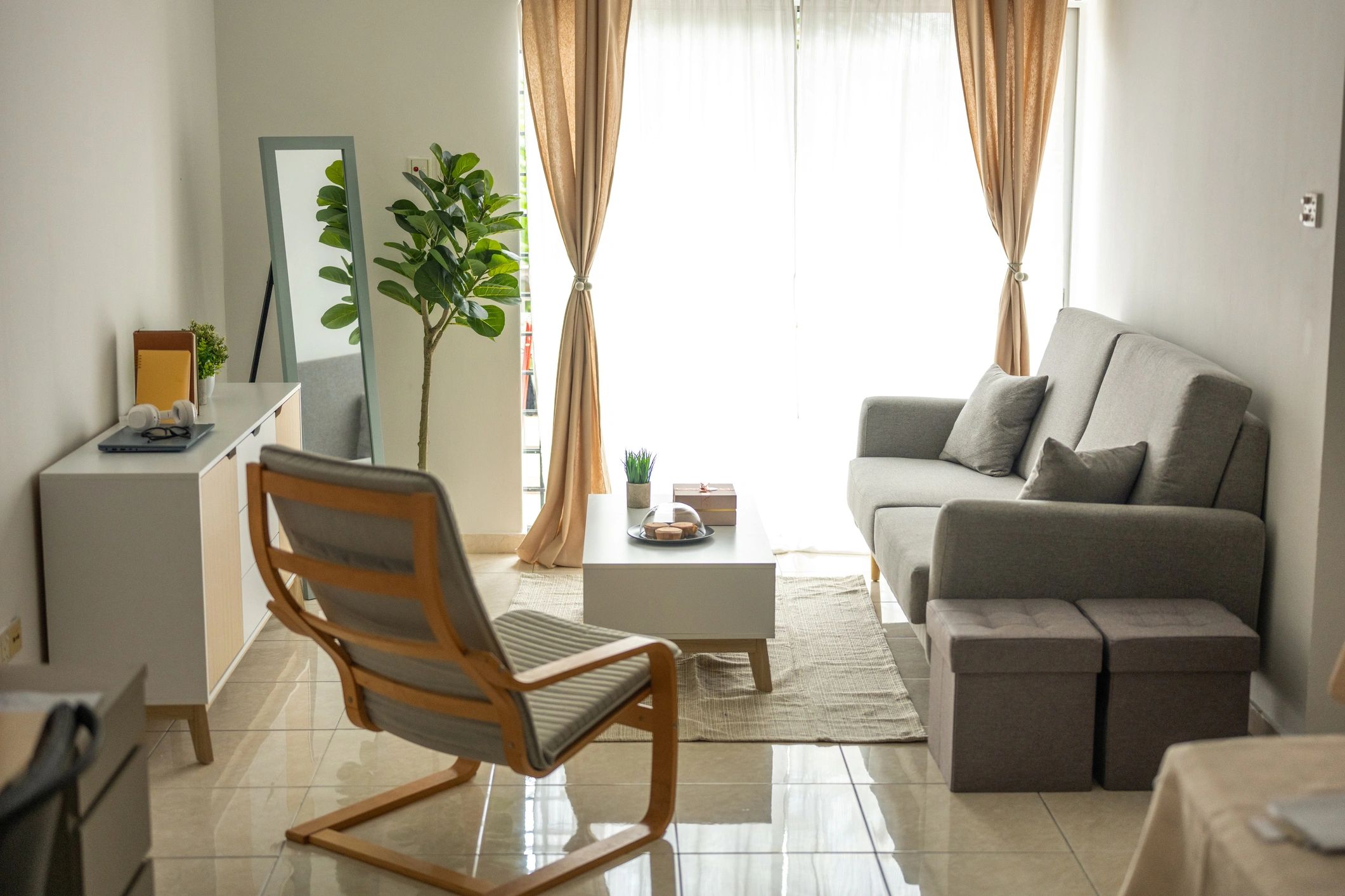 Modern living room interior